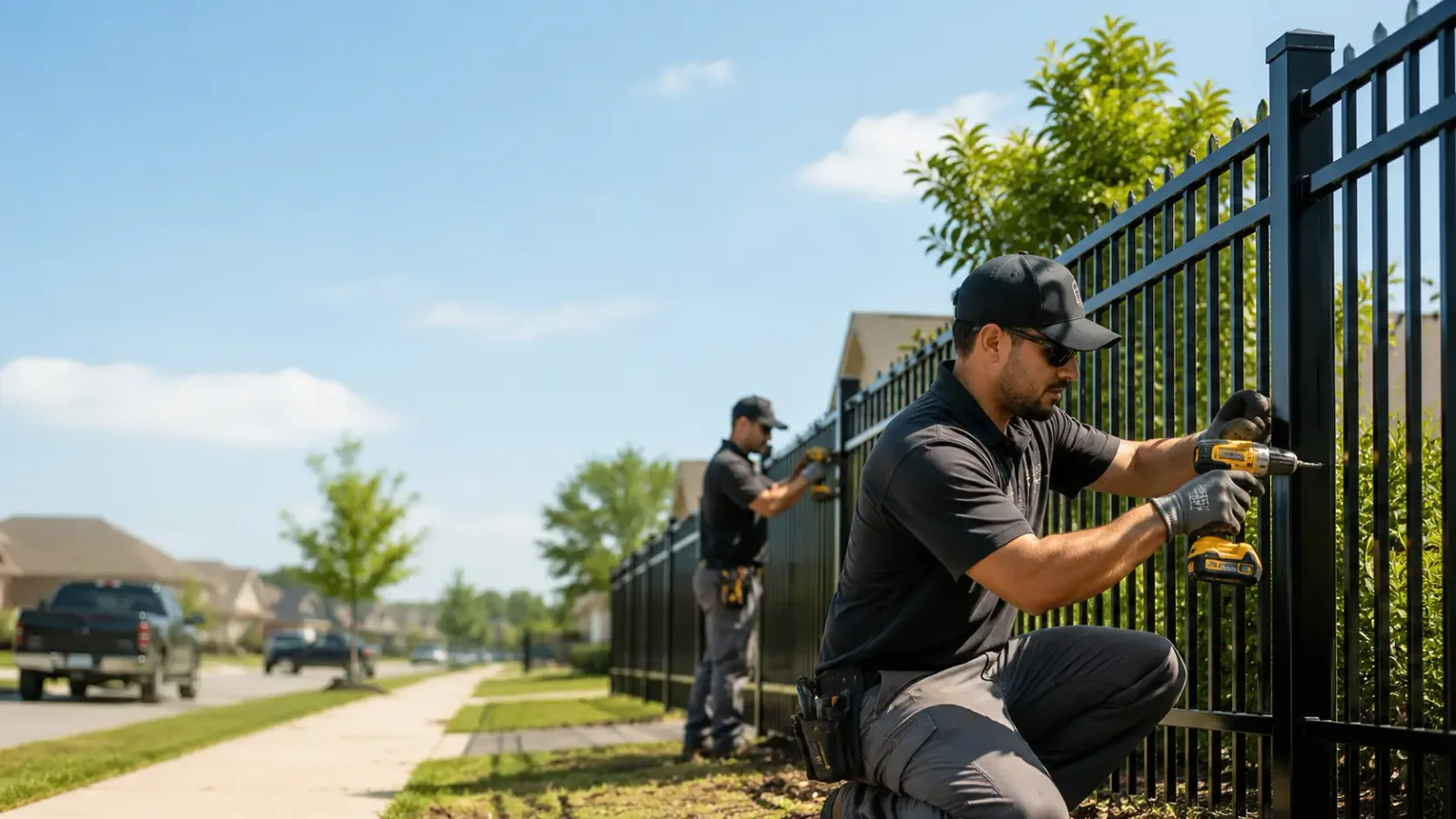 Metal Fence Installation in Seward, NE